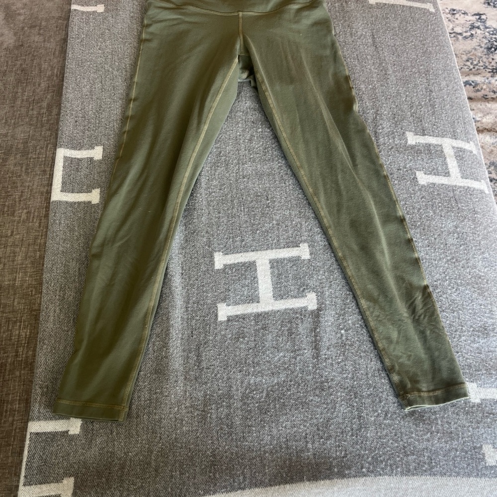 Women's Prana Green Leggings Size Xs